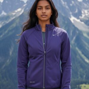 Nike Women's Running Jacket Deep Purple NWT